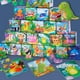 thumbnail image 5 of XM Culture - Juego de 24 piezas de rompecabezas con diseño de animales, tablero de densidad para entrenamiento de pensamiento lógico, juguete ensamblado, regalo de cumpleaños, 5 of 8