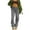 Grey, variant on JIKNTTR Comfort Womens Jeans Casual Fashion Waist Low Waist Ripped Loose Button Tooling Jeans Trendy Denim Pants
