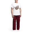 thumbnail image 5 of CafePress - Sloth Men's Light Pajamas - Men's Light Loose Fit Cotton Pajama Set, 5 of 7