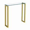 thumbnail image 2 of Plata Décor Import Inc Small Console Table in Gold, 2 of 6