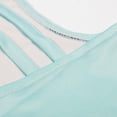 thumbnail image 6 of Girls Crisscross Back Athletic Tank Top Kids Breathable Sleeveless Workout Shirt Strap Racerback Sports Cami for Yoga Dance Running Fitness Casual Summer Layering Top(Light Blue,7-8 Years), 6 of 8