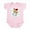 Petal Pink, variant on CafePress - I Heart (Love) French Fries Infant Creeper - Baby Light Bodysuit, Size Newborn - 24 Months