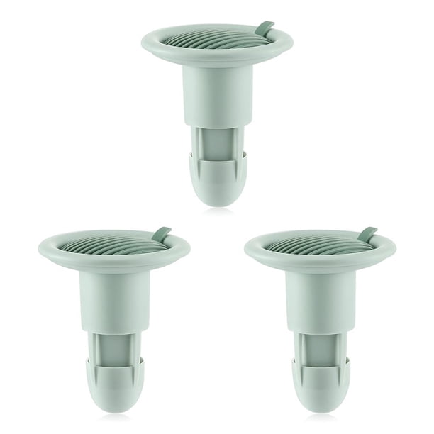 Cateissary Baño Cocina Drenaje de piso unidireccional Filtro de inserción de alcantarillado Colador Prevención de reflujo Tapón Suministros Type1 NO1