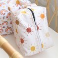 thumbnail image 4 of Bolsa impermeable tridimensional con estampado Retro, bolsa de almacenamiento de pañales para bebé, 4 of 5