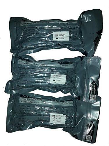 Israeli Battle Dressings Sterile Compression Wound Dressing 3 Packages 6inches