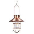 thumbnail image 1 of Solar Hanging Light, Iron Frame Switch Control 600mAh Outdoor Retro Lantern  For Garden For Porch, 1 of 8