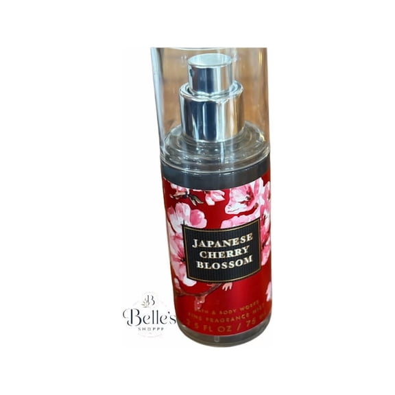 Bath & Body Works Fine Fragrance Mist Travel Size Japanese Cherry Blossom 2.5oz