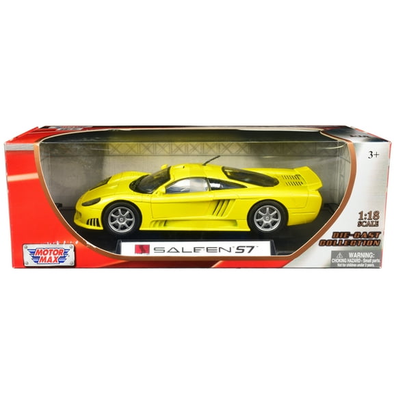 Saleen S7 Yellow 1/18 Diecast Model Car by Motormax