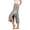 AJK37-Army Green, variant on Women'S Tear Away Breakaway Capris Pants Hip Knee Ankle Replacement Adaptive Tape Wide Leg Cropped Pant Black S