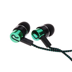 Yeacher 1.1M Reflective Fiber Cloth Line Noise Isolating Stereo In-ear Earphone Earbuds Headphones with 3.5 MM Jack Standard