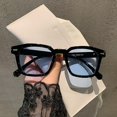 thumbnail image 1 of Gafas de sol vintage Gafas de sol coreanas para mujer Personalidad de moda Gafas de sol cuadradas con forma de arroz Malla roja Mismo estilo Brillante Negro Amarillo, 1 of 5