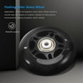 thumbnail image 2 of Pack Inline Skate Wheels Beginner's Replacement Wheel with Bearings Wheels 70mm, 2 of 5