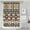 White-240, variant on Earthy Boho Tribal Shower Curtain 72x72 Inches Quick-Dry Polyester Curtain with Plastic Hooks Artistic Ethnic Style
