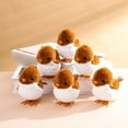thumbnail image 5 of Wind Up Toy Plushy Flip Puppy Chicken Bird Robot Dog Spring Powered Interactive for Kids Birthday, 5 of 7