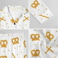 thumbnail image 6 of Top-kevin Womens Pajamas Set Passover Symbols Pattern Soft Long Sleeve Sleepwear Button Down Sets, 6 of 12