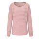 thumbnail image 4 of Pntutb Mujer Casual Moda Jersey Manga Larga Cuello Redondo Suéter Pntutb Pntutb-3035, 4 of 6