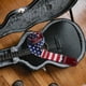 thumbnail image 3 of FELTECHELECTR Correa ajustable para bajo eléctrico, correa para guitarra con diseño de bandera de EE. UU., 3 of 6