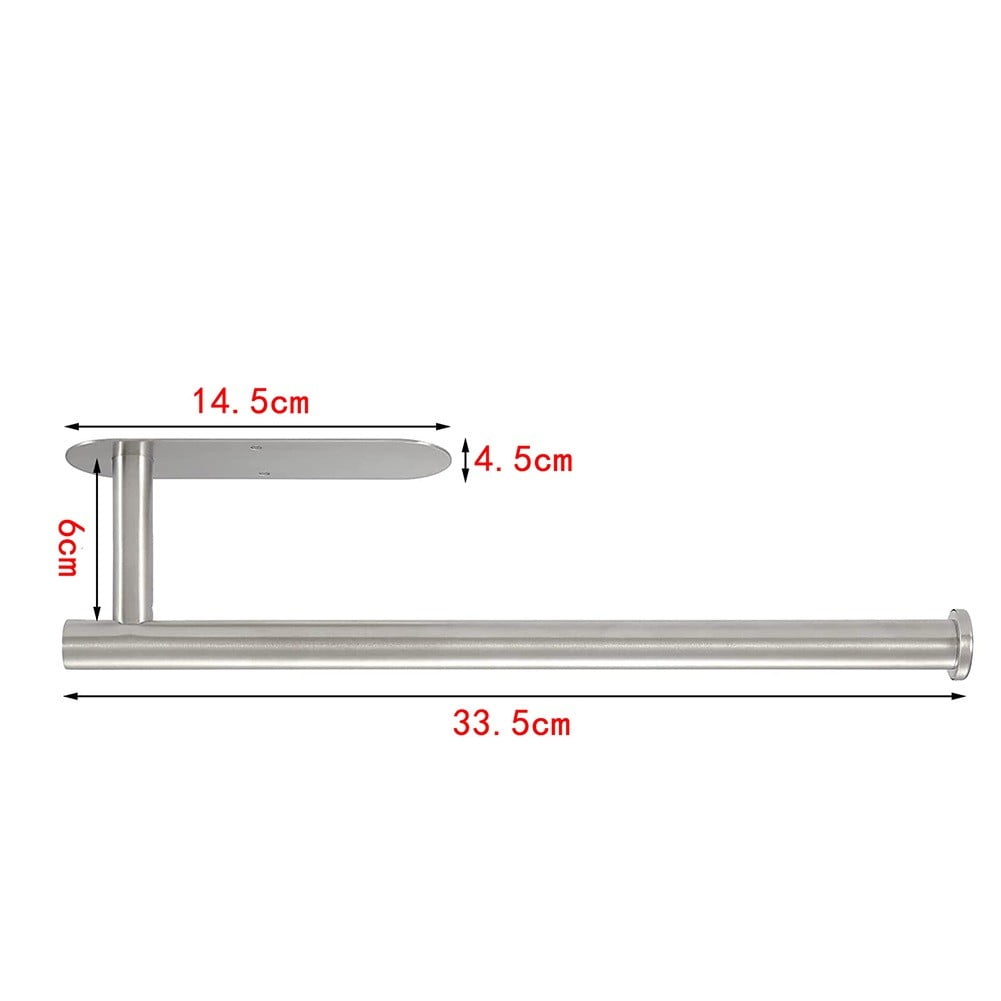 Mduoduo Bathroom Kitchen Paper Towel Holder Roll Holder Stand Self