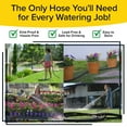 thumbnail image 2 of Pocket Hose 100 FT Silver Bullet 2.0 Expandable Garden Hose with Turbo Shot Nozzle, AS SEEN ON TV, Lead-Free, Solid Aluminum Connectors, Easy On/Off Valve, Kink-Free, Leak-Proof, 2 of 13
