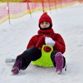 thumbnail image 4 of ABPWLY Toys Safe Snow Sled for Kids Plastic Winter Toboggan Outdoor Sport Skiing Board for Children 6+ Years Games, 4 of 6