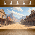 thumbnail image 3 of Vintage Design Western Banner Cowboy Theme Western Town Decor for Wild West Party Event, 3 of 8