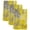 Yellow,Gray, variant on Vintage Yellow Kitchen Towels Set of 1, Abstract Minimalist Painting Art Watercolor Absorbent Dish Towels for Kitchen, Microfiber Hand Towel, Quick Drying Tea Towel for Cleaning Decorative Dishcloths