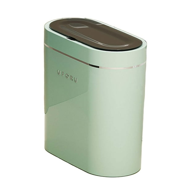 Bote de basura automatico Cubo de basura de induccion inteligente Gran capacidad Ahorro de espacio Bote de basura inteligente a prueba de agua Bote de