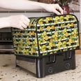 thumbnail image 7 of Goofa Orange and Lemon Print Toaster Cover 4 Slice, Four Slice Bread Machine Cover Quilted Toaster Covers Bread Maker Cover Kitchen Appliance Cover, 7 of 7