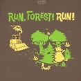 thumbnail image 2 of Run, forest! Run! Junior Women's T-Shirt (Large), 2 of 4
