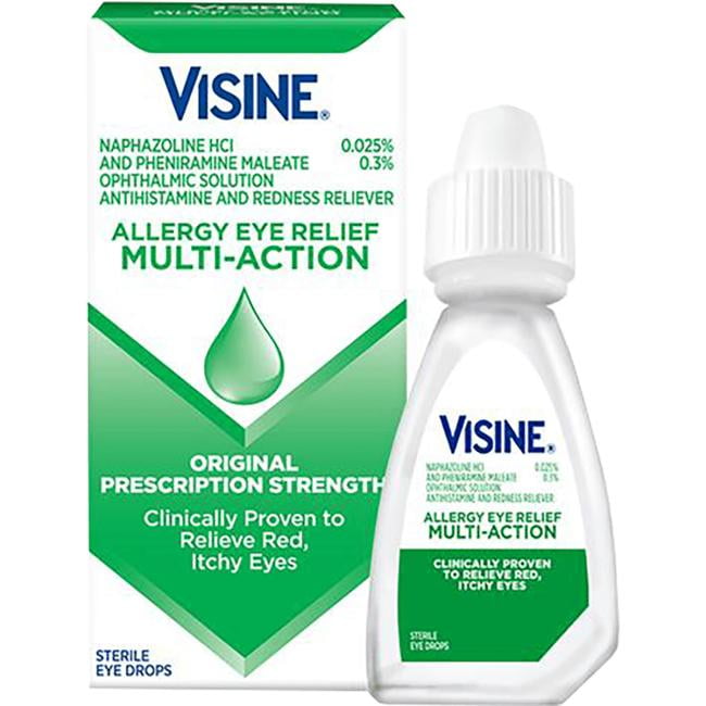 15 Ml Visine Multi Action Allergy Eye Drops