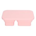 thumbnail image 2 of Contenedor De Almacenamiento De Alimentos De Silicona, Caja De Almuerzo Plegable De Silicona Conveniente Para Ahorrar Espacio Diseño Dividido Seguro Para Exteriores Para El Hogar ANGGREK Otros, 2 of 8