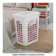 thumbnail image 3 of Hamper para Ropa Sterilite Rectangular Calada Blanco LiftTop 59 Litros, 3 of 4