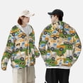 thumbnail image 6 of Balery Construction Machinery1 Men's Women's UPF 50+ Sun Protection Lightweight Hoodie Performance Long Sleeve Shirt for Fishing Running-XX-Large, 6 of 9