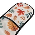 thumbnail image 4 of Yayeee Double Oven Mitt Kitchen Heat Resistant Baking 35" x7" Quilted Glove, Hand Drawn Autumn Leaves, 4 of 6