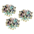 thumbnail image 1 of 3x 100 PCS Colores Rhinestone Brillo Flor Manchado para Teléfono de Decoración, 1 of 9