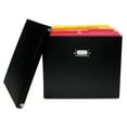 thumbnail image 4 of Advantus File Box, 13 x 10 x 11, Letter, Paperboard, Black, 4 of 6