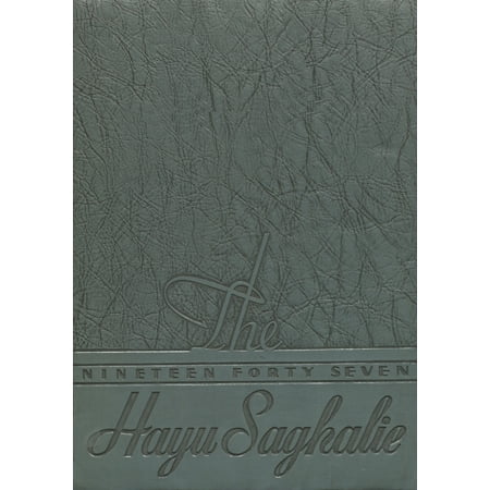 (Custom Reprint) Yearbook: 1947 Monroe High School - Hayu Saghalie Yearbook (Monroe, WA)