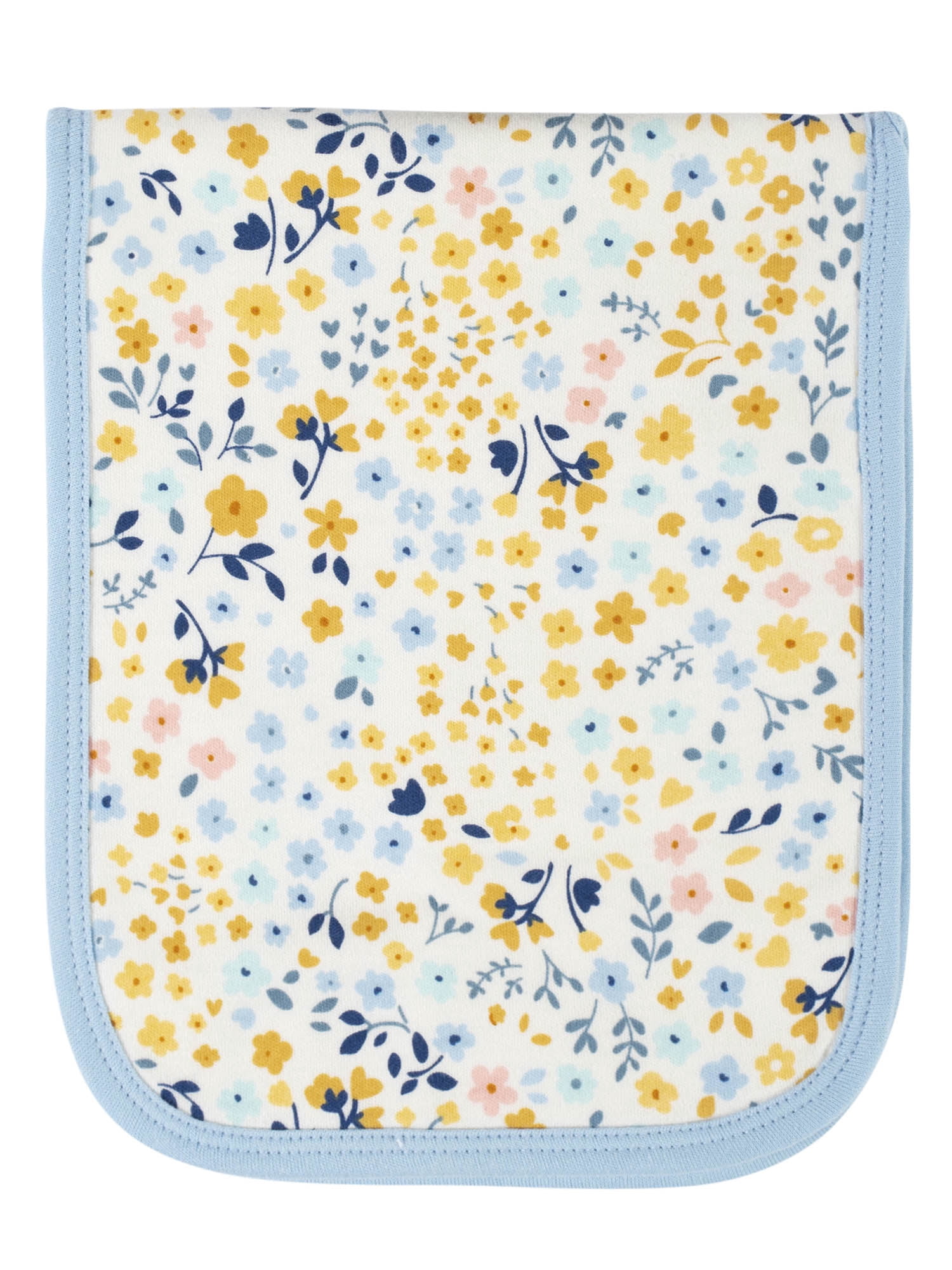 Gerber Baby Girl Bibs & Burp Cloth Bundle, 6-Piece