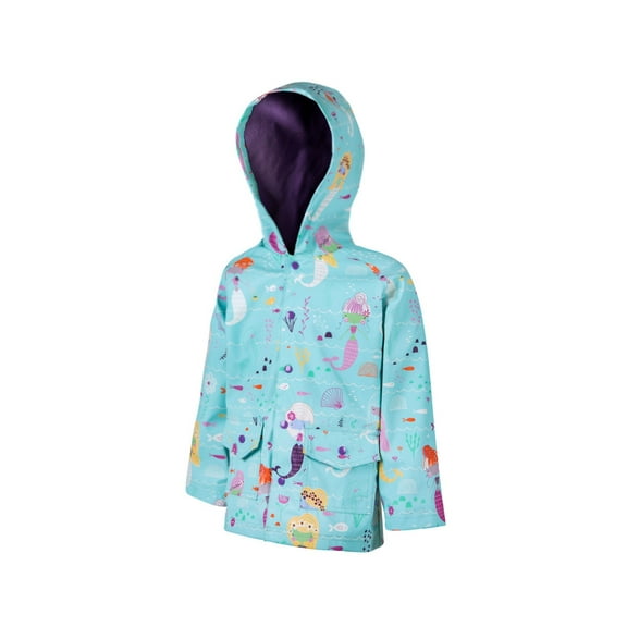 Oakiwear Kid's Mermaids Rain Coat