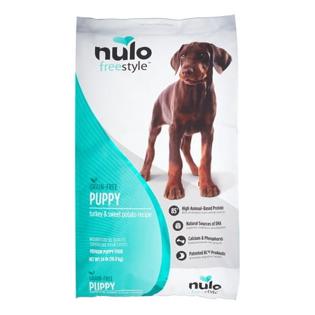 Nulo FreeStyle Grain-Free Turkey & Sweet Potato Puppy Dry Dog Food, 24