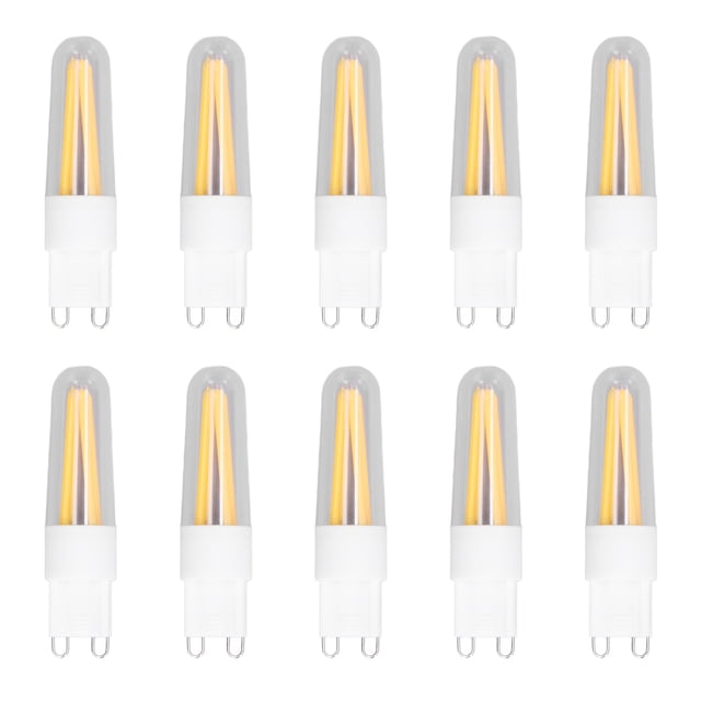 10PCS G9 Bombilla 3W 500LM Lámpara de mesa de ahorro de energía Lámpara de techo Bombilla para el hogar Oficina 110V