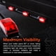 thumbnail image 2 of Barra de luces para remolque True Mods, 15 LED, 3 puntos rojos, FMVSS 108, 2 of 8