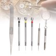 thumbnail image 1 of Watch Repair Screwdriver Set, Jewelry Work Screwdriver Kit Wear Resistant Stainless Steel Easy Grip Portable  for Enthusiasts for Electronics, 1 of 7