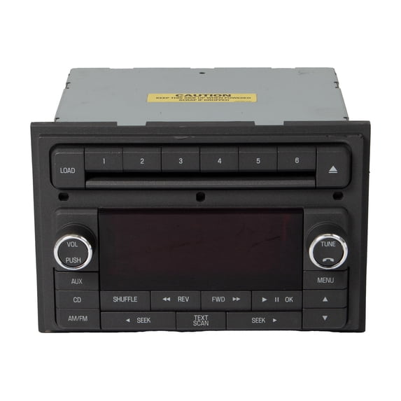 Restored 2009-2010 Lincoln MKX AM FM Radio 6 Disc CD MP3 Player Model 9A1T-18C815-AB (Refurbished)