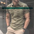 thumbnail image 3 of hoksml Men Fitness Sporty Running Polo T Shirt Solid Color Button Cuffs Pocket Lapel Short Sleeve Leisure Versatile Tee Top 2025 Summer Clearance, 3 of 3