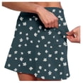 thumbnail image 2 of ibiyuan Short Skirts For Women Trendy Womens Mini Skirt Skorts Flowy High Waisted Ruffle Tiered Casual Summer Beach Short Skirts Built-in Shorts 2026, 2 of 7