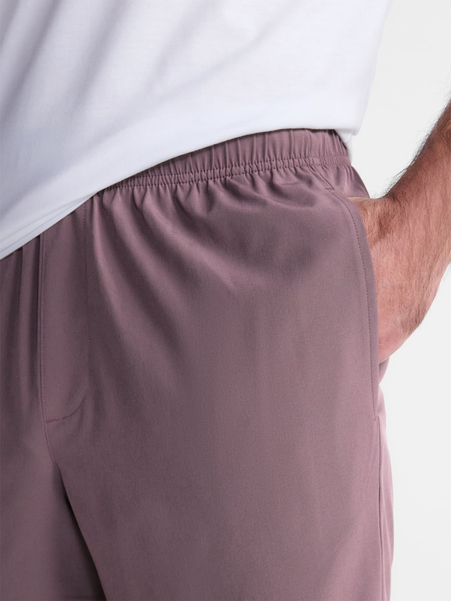 Athletic Works Men’s and Big Men’s Woven Running Shorts, 8" Inseam, Sizes S-3XL