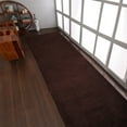 thumbnail image 2 of Rugsotic Carpets Handmade Rugs Hand Knotted Loom Runner 2'6''x8' Brown Wool for Indoor Use, 2 of 5