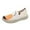 White, variant on Sneakers for Women Comfortable Soft Sole Walking Shoes Mesh Print Slip on Sock Shoes