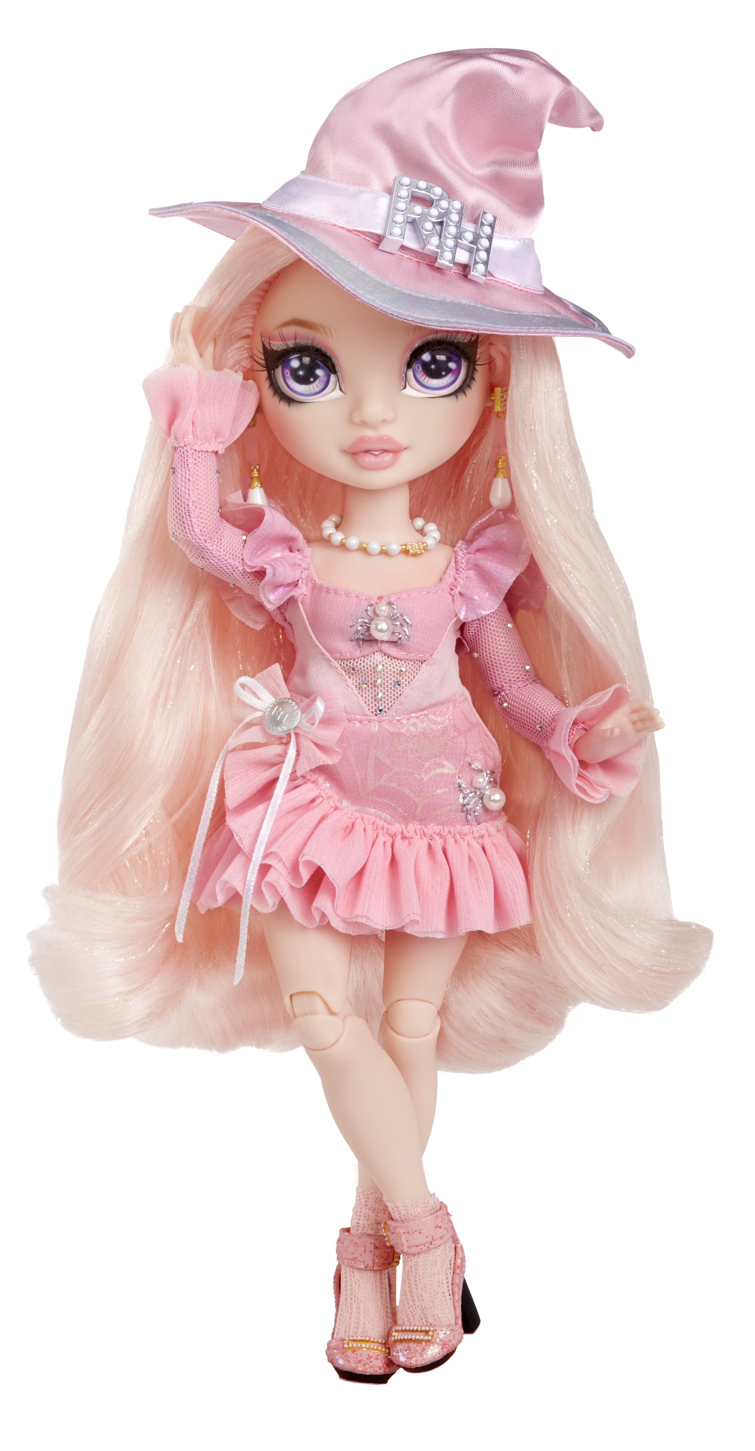 Rainbow Vision COSTUME BALL Rainbow High – Bella Parker (Pink) Fashion Doll. 11 inch Witch Costume and Accessories. Great Gift for Kids 6-12 Years Old & Collectors